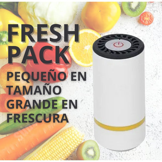 FreshPack Mini: Selladora Al Vacío + 50 bolsas reutilizables + Obsequio