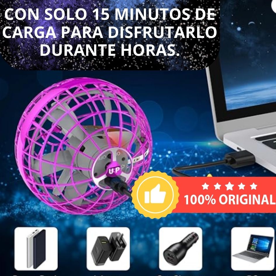 Magic Spin Ball, Dron volador OFERTA 2X1